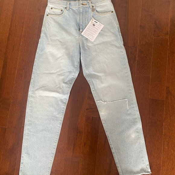 Saint Laurent light wash jeans NWT! - Picture 5 of 11